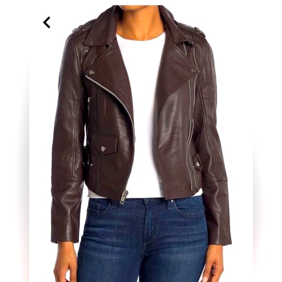 Walter Baker Jules Motto leather Jacket